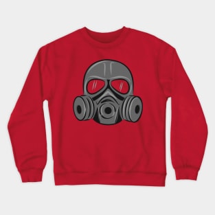 Radioactive gas mask Crewneck Sweatshirt